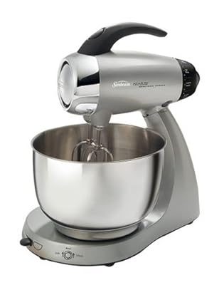 Sunbeam 2347-030 Heritage Series 12-Speed Stand Mixer, Silver