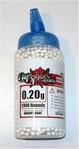 Airsoft BB 0.2 g 2000 Pellet Bottle Feed