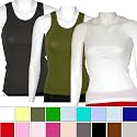 aap3308 Boy Beater Tank, White, Small