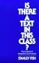 Is There a Text in This Class? The Authority of Interpretive Communities