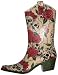 Jeffrey Campbell Women's Roses & Skulls Cowboy Rubber Rain Boots