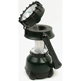 Dorcy 41-4298 4D-Battery 65-Lumen LED Lantern with 45-Lumen LED Spotlight by Dorcy