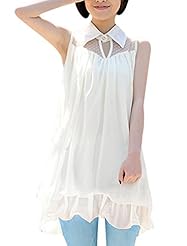 Chiffon/Cotton Sleeveless  Dress