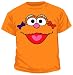 Sesame Street Zoe Head Orange T-Shirt Tee (Juvenile)