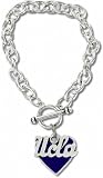 UCLA Bruins School Charm Toggle Bracelet