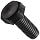 Nylon 6/6 Hex Bolt, Metric, Hex Head, Metric Threads, M5-0.8 Thread Size, 35mm Length, Fully Threaded, Made In US, Pack Of 100