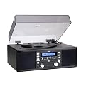 Teac Turntable/CD-Recorder System - Black (LP-R400)