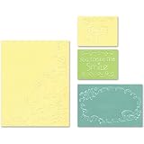Sizzix Textured Impressions Embossing Folders 4PK - Butterfly Migration Set by Rachael Bright