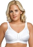 Exquisite Form Plus Size wirefree lace cup bra