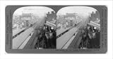 Historic Print (XL): Above the 3rd Avenue Elevated Railway, looking north in the Bowery, New York City