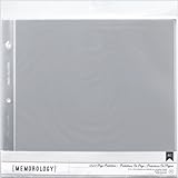 American Crafts 12-Inch by 12-Inch Page Protectors