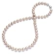 HinsonGayle Gem Collection Handpicked AAA 7.5-8.0mm Naturally Pink Cultured Pearl Necklace (14k White Gold)