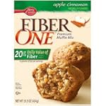 FIBER ONE® MUFFIN MIX Apple Cinnamon 4 Pack