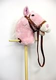 Stick Horse with Sound-Pink by Barnyard Farm Friends