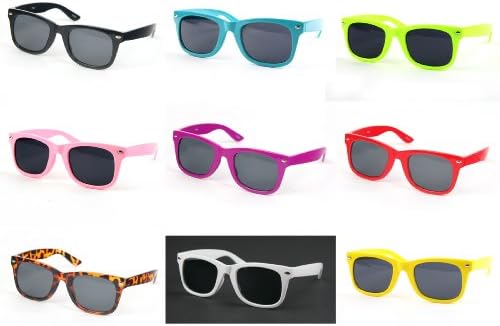 Children Wayfarer Color Frame Sunglasses P1301
