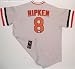 Cal Ripken Jr Signed Orioles Majestic Cooperstown Collection Grey Throwback Jersey