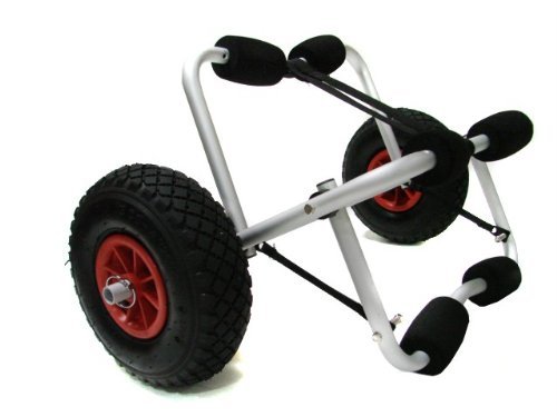 TMS CART-CANOE/KAYAK-KY001((B)) Deluxe Boat Kayak Canoe Carrier Dolly Trailer Tote Trolley Transport Cart Wheel