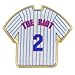 Chicago Cubs Ryan Theriot The Riot Jersey Lapel Pin