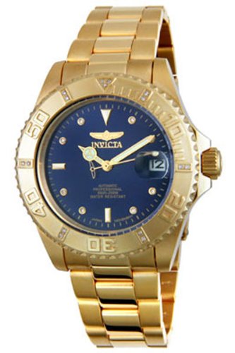 Invicta Men's 5170 Pro Diver Collection Diamond Gold-Tone Automatic Watch