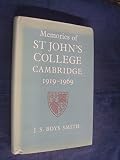 Memories of St. John's College Cambridge 1919-1969