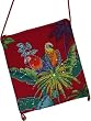 Passport Purse-Parrots On Red