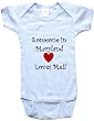 SOMEONE IN MARYLAND LOVES ME - MARYLAND BABY - State-series - White, Blue or Pink Onesie / Baby T-shirt