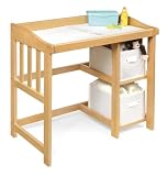 Natural Changing Table with Desk Conversion