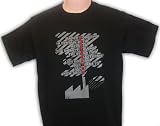 FREE BAG When you Buy TWIN PACK - Manchester Bands Tee Shirts- T Shirt Mens on Black with United Red Colour