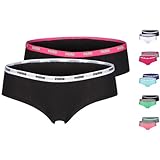 PUMA Damen Basic Hipster Slip 2er 4er 6er 8er Pack in vielen Farben