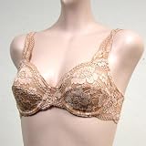 Orlfa 2 Pack $116 WARM NUDE Lace Unlined Bra #1047 sz 34A 36A
