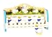 GOOSE 3-D Majolica Spice Rack & Jars *NEW*
