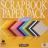 12x12 Scrapbook Paper 100-Pack: Neutrals