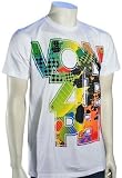 Von Zipper Pattern Puke T-Shirt - White