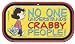 Search : Peanuts Lucy Crabby People Mini Tin Sign