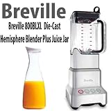 Breville800BLXL1000WattDie-CastHemisphereBlenderPlusJuiceJarAndTheSmoothiesBiblePatCrocker
