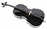 Zoom Produkt-Bild: schwarzes 4/4 Cello inklusive Bogen & Tasche