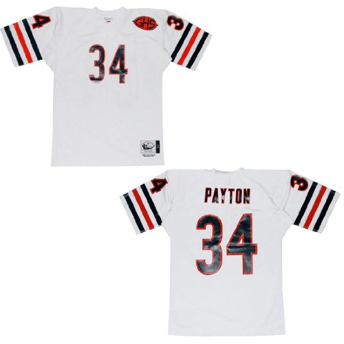 New Chicago Bears 1983 White Jersey - Walter Payton (Size: 56 / XXXL)