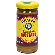 Beaver Mustard, Hot Russian, 4-Ounce (Pack of 12)