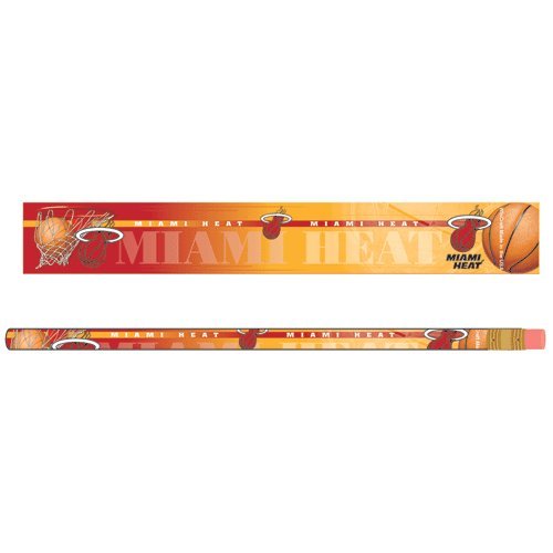 Miami Heat Pencil 12 Pack
