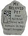 Beloved Pet Garden Stone