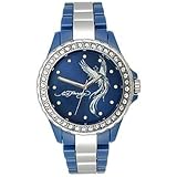 Ed hardy Women's VX-BL Plastic Quartz Watch with Blue Dial