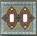 MOROCCO Red Switchplates Outlet Covers, Rocker, GFCI