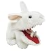 Toy Vault Rabbit Plush with Big Pointy Teeth