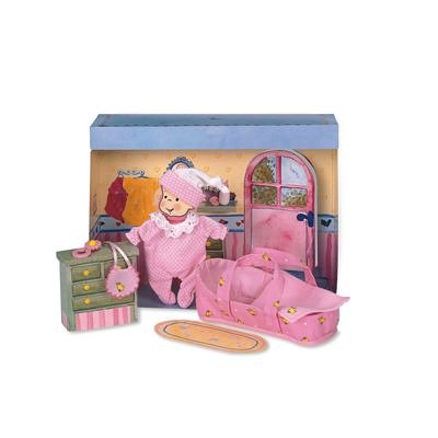 Zapf Creation 766149 - Baby born miniworld Tragetaschen-Set, 