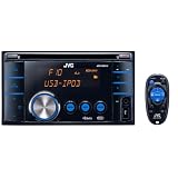 JVC KW-XR610 Double-DIN USB/CD Receiver w/ front AUX Input, USB 2.0 for iPod/iPhone, and Bluetooth/Satellite/HD Radio Add-On Capability
