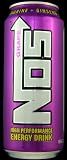 16 Pack - NOS High Performance Energy Drink - Grape - 16oz.