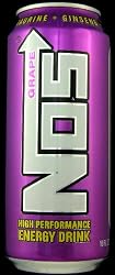 16 Pack - NOS High Performance Energy Drink - Grape - 16oz.