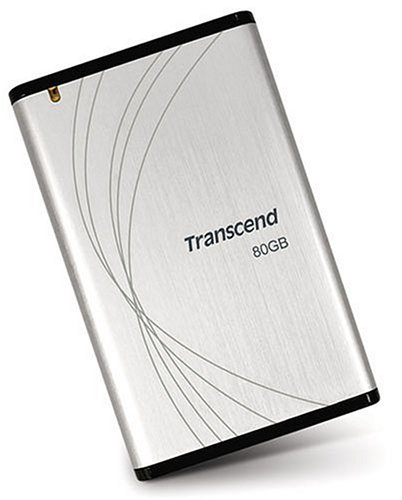 Transcend 80GB StoreJet 2.5 インチポータブルHDD  TS80GSJ25S