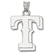 Texas Rangers Sterling Silver Pendant