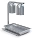 NEMCO Free-Standing Adjustable Height 2-Bulb Infrared Warmer